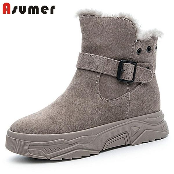 boots asumer 2021 snow women casual flat shoes flock buckle thick fur warm comfortable winter ankle black
boots asumer 2021 snow women casual flat shoes flock buckle thick fur warm comfortable winter ankle black