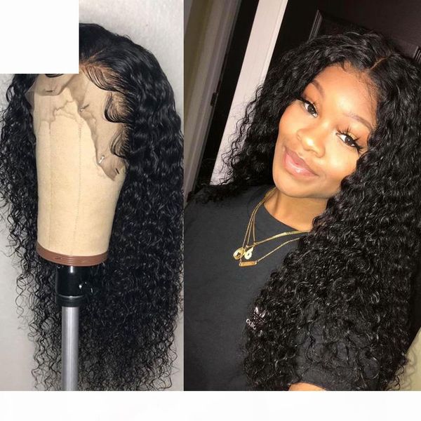 jerry curly lace front wig full lace human hair wig pre plucked natural hairline with baby hair natural color 130%~150% density, Black;brown 
jerry curly lace front wig full lace human hair wig pre plucked natural hairline with baby hair natural color 130%~150% density, Black;brown
