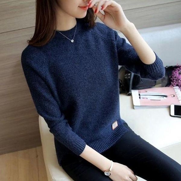 women's sweaters 2021women's and pullovers autumn winter long sleeve sweater women plain pullover ladies casual, White;black
women's sweaters 2021women's and pullovers autumn winter long sleeve sweater women plain pullover ladies casual, White;black