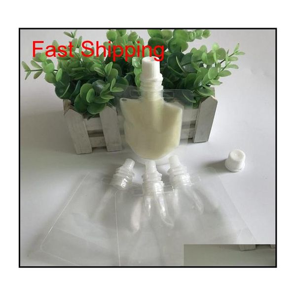 50ml clear plastic stand up pouch with spout doypack beverage drink liquid sample qylkgp new_dhbest
50ml clear plastic stand up pouch with spout doypack beverage drink liquid sample qylkgp new_dhbest