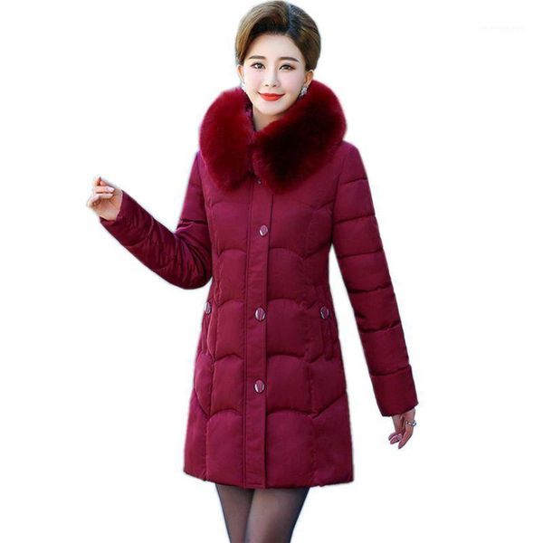 2019 winter new middle-aged cotton jacket women's long coat mother cotton jacket thick warm coat hooded windbreaker1, Tan;black
2019 winter new middle-aged cotton jacket women's long coat mother cotton jacket thick warm coat hooded windbreaker1, Tan;black