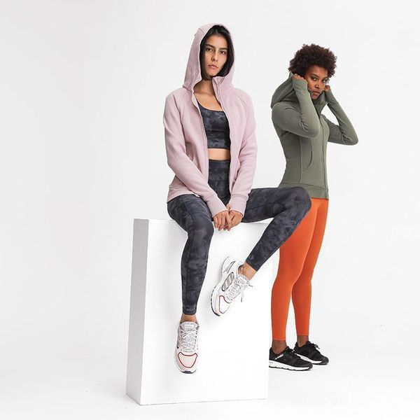 running jackets autumn and winter plus velvet hooded zipper jacket breathable sports yoga leisure wild outdoor fitness upper women1, Black;red
running jackets autumn and winter plus velvet hooded zipper jacket breathable sports yoga leisure wild outdoor fitness upper women1, Black;red