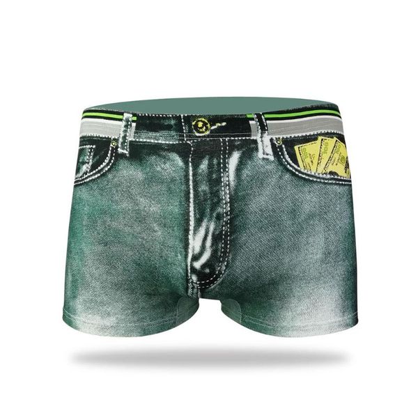 fashion underwear denim 3d print man boxers home comfortable panties dollar pocket cuecas boxer boxershorts underpants, Black;white
fashion underwear denim 3d print man boxers home comfortable panties dollar pocket cuecas boxer boxershorts underpants, Black;white