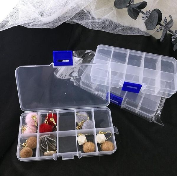10 grids transparent adjustable slots jewelry box bead organizer boxes storage plastic jewelry storage case yl11
10 grids transparent adjustable slots jewelry box bead organizer boxes storage plastic jewelry storage case yl11