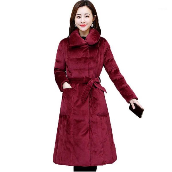 parka coat gold velvet women parka jacket mid-length outwear fashion female winter cotton down jacket thick warm outerwear r2321, Black
parka coat gold velvet women parka jacket mid-length outwear fashion female winter cotton down jacket thick warm outerwear r2321, Black