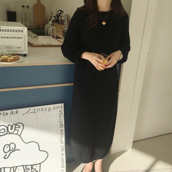 round solid autumn casual and color winter women's neck long sleeve knitted dress, Black;gray
round solid autumn casual and color winter women's neck long sleeve knitted dress, Black;gray