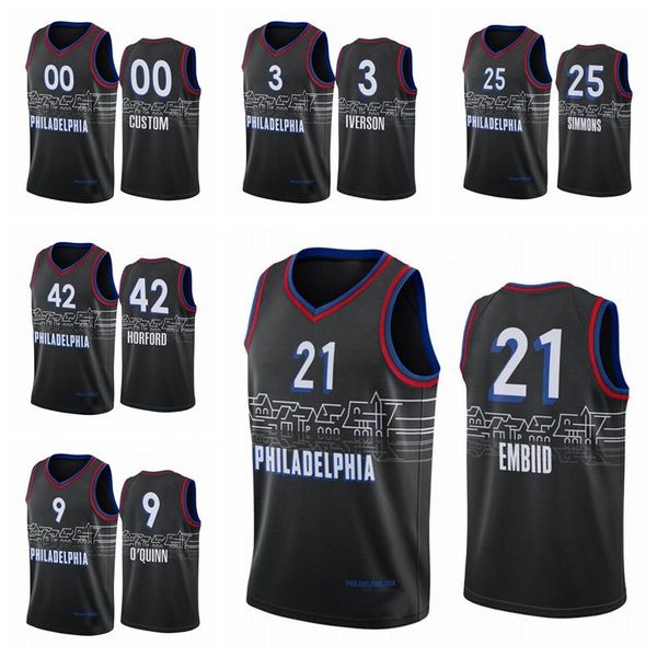 2020 philadelphia 76ers men joel embiid ben simmons allen iverson 2020/21 swingman city basketball jersey black icon edition, Black;red
2020 philadelphia 76ers men joel embiid ben simmons allen iverson 2020/21 swingman city basketball jersey black icon edition, Black;red