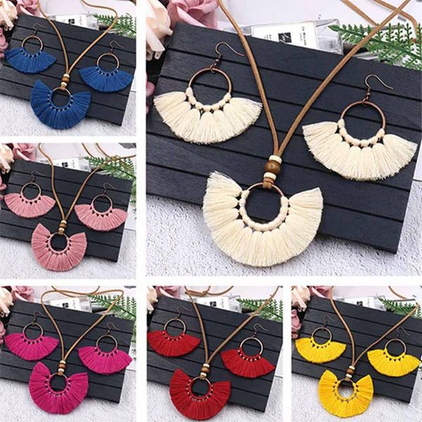 colorful tassels jewelry set handmade weave women's multi-storey red yellow long chain sweater pendant necklace sets, Silver
colorful tassels jewelry set handmade weave women's multi-storey red yellow long chain sweater pendant necklace sets, Silver
