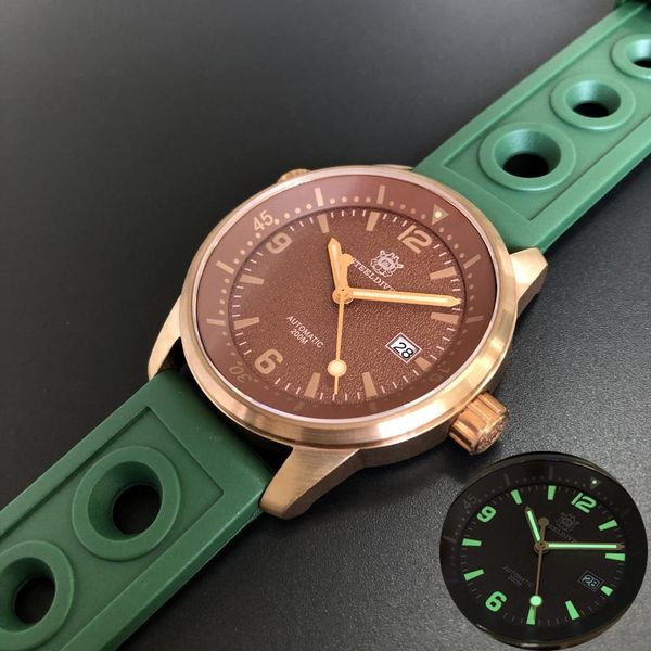 steeldive 200m dive watch mechanical watches sapphire german cusn8 bronze diver mechanical wristwatch c3 luminous watch men jllsge, Silver
steeldive 200m dive watch mechanical watches sapphire german cusn8 bronze diver mechanical wristwatch c3 luminous watch men jllsge, Silver