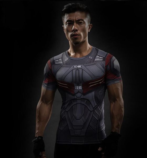 summer men's personalized short-sleeved casual sports t-shirt superhero falcon round collar tight fitness t-shirt drop shipping, White;black
summer men's personalized short-sleeved casual sports t-shirt superhero falcon round collar tight fitness t-shirt drop shipping, White;black