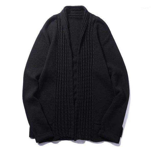 men's turn-down collar cotton cardigan autumn winter warm solid comfortable long sleeve clothes knitted casual hombre sweater1, White;black
men's turn-down collar cotton cardigan autumn winter warm solid comfortable long sleeve clothes knitted casual hombre sweater1, White;black