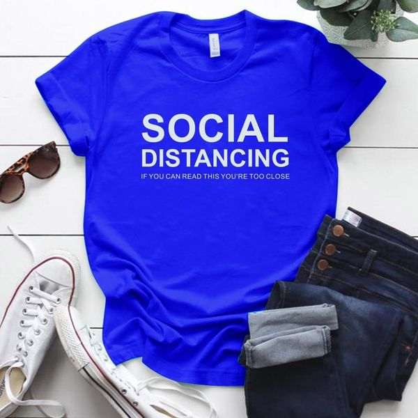 2020 social distancing if you can read this you're too close printed tshirt women plus size social distancing funny tee shirts, White
2020 social distancing if you can read this you're too close printed tshirt women plus size social distancing funny tee shirts, White