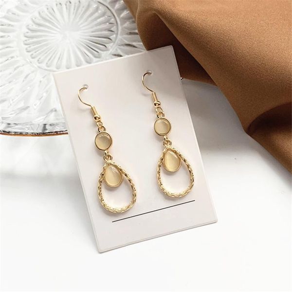 dangle & chandelier fashion temperament long earrings retro contracted geometric opal eardrop tassel for women jewelry accessories, Silver
dangle & chandelier fashion temperament long earrings retro contracted geometric opal eardrop tassel for women jewelry accessories, Silver
