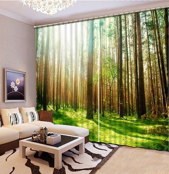 park forest luxury 3d window curtain living room wedding bedroom cortinas drapes customized size 
park forest luxury 3d window curtain living room wedding bedroom cortinas drapes customized size