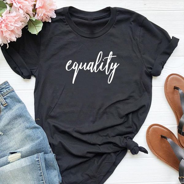 equality print tshirt black lives matter t shirt girl power feminist slogan shirts women rights casual cotton drop shipping, White
equality print tshirt black lives matter t shirt girl power feminist slogan shirts women rights casual cotton drop shipping, White