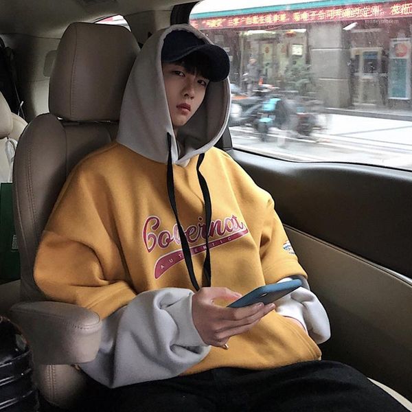 men's hoodies & sweatshirts 2021 spring and summer korean version of the short-sleeved stitching loose letter printing men's hoodi, Black
men's hoodies & sweatshirts 2021 spring and summer korean version of the short-sleeved stitching loose letter printing men's hoodi, Black