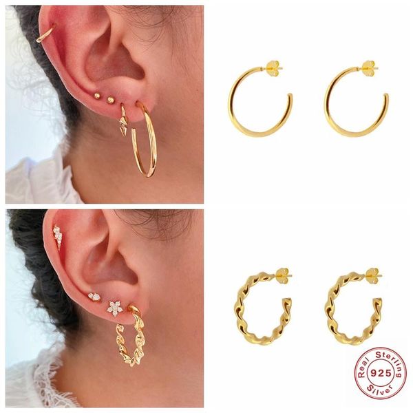 aide big earrings 925 sterling silver big round circle stud earrings for women hyperbole style jewelry trendy elegant party gift, Golden;silver
aide big earrings 925 sterling silver big round circle stud earrings for women hyperbole style jewelry trendy elegant party gift, Golden;silver