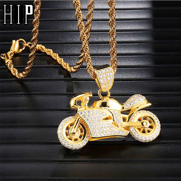 hip hop full iced out bling motorcycle necklace rhinestone rope chain gold color pendants & necklaces for men jewelryq0115, Black
hip hop full iced out bling motorcycle necklace rhinestone rope chain gold color pendants & necklaces for men jewelryq0115, Black
