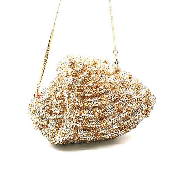 luxury women evening party unique clutches special designer conch classical full crystal bridal wedding purses
luxury women evening party unique clutches special designer conch classical full crystal bridal wedding purses
