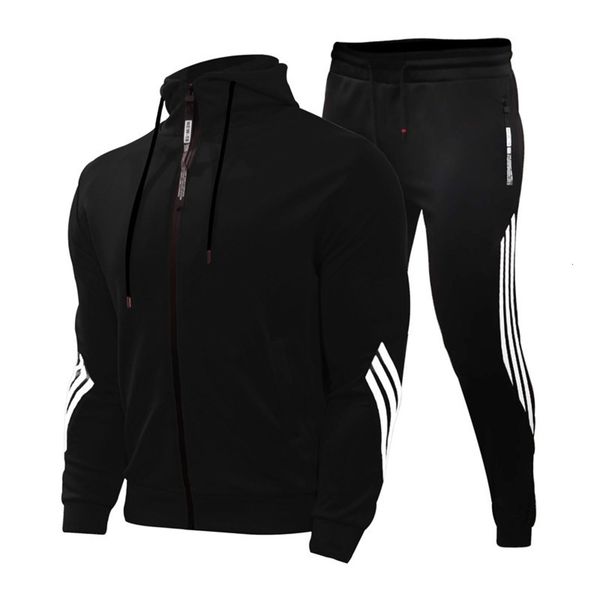men's leisure sports and suit hooded sweater women's running sportswear set can, Black
men's leisure sports and suit hooded sweater women's running sportswear set can, Black
