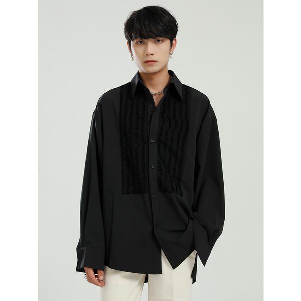 mtl men's clothing - 2021 spring new korean ins trend versatile solid color design loose long sleeve shirt men's clothing, Gray
mtl men's clothing - 2021 spring new korean ins trend versatile solid color design loose long sleeve shirt men's clothing, Gray