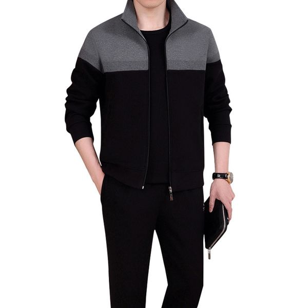 middle aged and old suit fashionable men's imitation cotton casual wear korean sportswear stand collar coat fashion, Gray
middle aged and old suit fashionable men's imitation cotton casual wear korean sportswear stand collar coat fashion, Gray