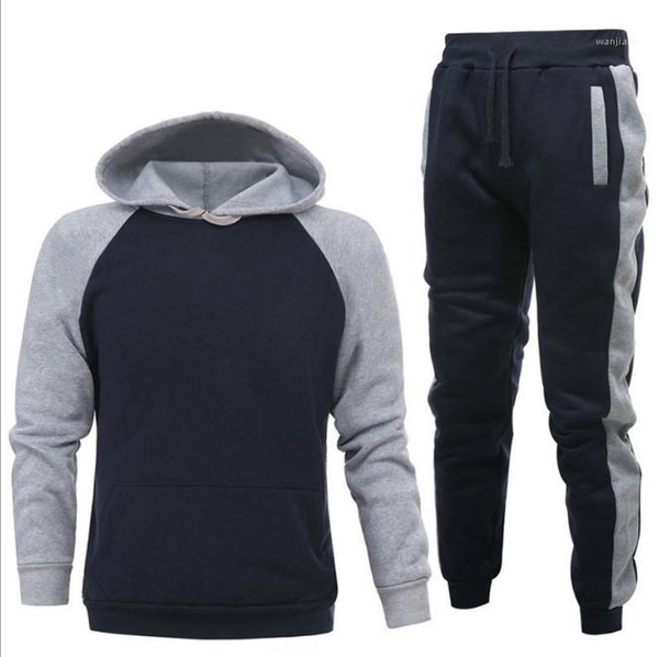 men's set sportswear fashion splicing hoodie pant thick male casual warm hooded tracksuit sweatshirt + sweatpants set 2 piece1, Gray
men's set sportswear fashion splicing hoodie pant thick male casual warm hooded tracksuit sweatshirt + sweatpants set 2 piece1, Gray