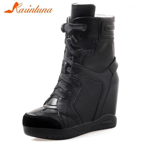 2021 new brand fashion shoes women splite leather shoelace height increasing autumn winter trendy stylish big size 401, Black
2021 new brand fashion shoes women splite leather shoelace height increasing autumn winter trendy stylish big size 401, Black
