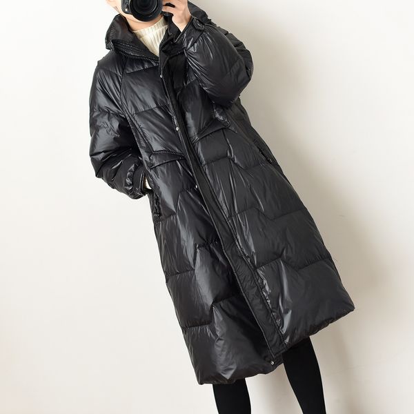 ftlzz winter stand collar solid long down jacket women 90% white duck down coat yellow down parka blue thick warm snow outerwear c1204, Black
ftlzz winter stand collar solid long down jacket women 90% white duck down coat yellow down parka blue thick warm snow outerwear c1204, Black