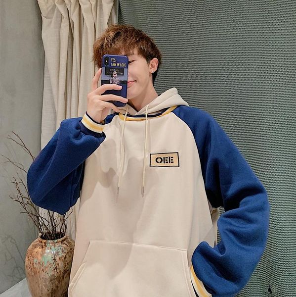 men's jackets hoodie winter autumn plus velvet thickening loose men color-blocking sweater wild casual couple streetwear jacket fashion, Black;brown
men's jackets hoodie winter autumn plus velvet thickening loose men color-blocking sweater wild casual couple streetwear jacket fashion, Black;brown