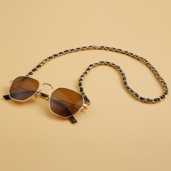 fashion pu leather metal glasses chain trendy luxury gold color glasses holder lanyard straps neck chain sunglasses accessories h bbynul
fashion pu leather metal glasses chain trendy luxury gold color glasses holder lanyard straps neck chain sunglasses accessories h bbynul