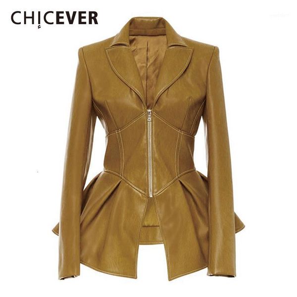 chicever biker style patchwork irregular jacket women lapel collar long sleeve high wait tunic female coat 2020 fashion tide1, Black
chicever biker style patchwork irregular jacket women lapel collar long sleeve high wait tunic female coat 2020 fashion tide1, Black