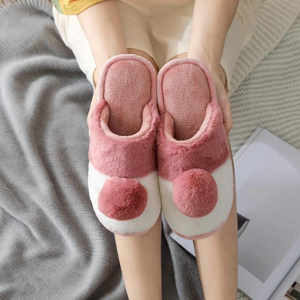winter indoor women's plush slippers cute bedroom flat couples fur shoes comfortable house ladies furry slippers mtx94, Black
winter indoor women's plush slippers cute bedroom flat couples fur shoes comfortable house ladies furry slippers mtx94, Black
