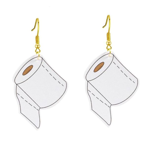 dangle & chandelier roll paper pu leather earring drop earrings funny mask geometric creative towel toilet, Silver
dangle & chandelier roll paper pu leather earring drop earrings funny mask geometric creative towel toilet, Silver