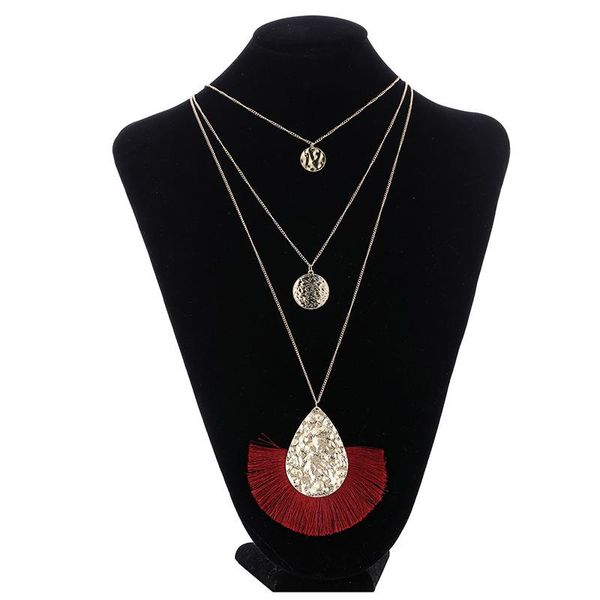 pendant necklaces gypsy bohemian jewelry fringed tassel collar round bead choker statement coin necklace women india tribal afghan beach, Silver
pendant necklaces gypsy bohemian jewelry fringed tassel collar round bead choker statement coin necklace women india tribal afghan beach, Silver