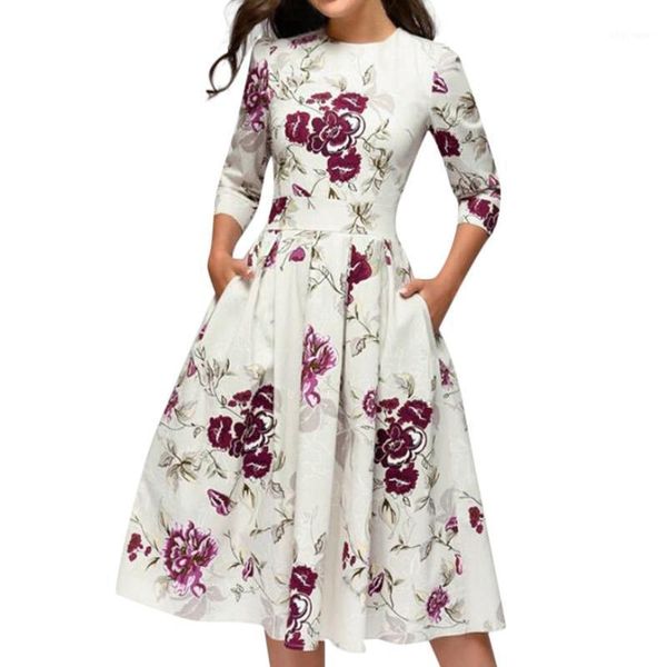 summer dress women vintage floral print a-line party vestidos evening multicolor elegant midi dresses high waist pocket sundress1, Black;gray
summer dress women vintage floral print a-line party vestidos evening multicolor elegant midi dresses high waist pocket sundress1, Black;gray