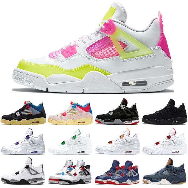 fashion 4s mens basketball shoes lemon venom iv union guava ice bred court purple white cement deep ocean womens sport sneakers size36-47
fashion 4s mens basketball shoes lemon venom iv union guava ice bred court purple white cement deep ocean womens sport sneakers size36-47