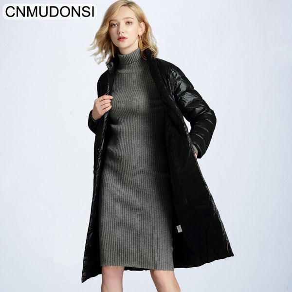 dmlfzmy 2020 women's light jacket large pocket long paragraph wild casual foreign trade female 90 white duck down, Black
dmlfzmy 2020 women's light jacket large pocket long paragraph wild casual foreign trade female 90 white duck down, Black