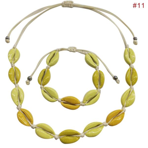 women shell choker necklace bracelet set adjustable handmade cowrie shell beach boho gifts xin-shipping, Silver
women shell choker necklace bracelet set adjustable handmade cowrie shell beach boho gifts xin-shipping, Silver