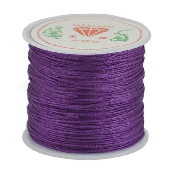 45m roll nylon cords 0.8mm kumihimo thread for diy jewerly making accessory tassel line braided rope beading bracelet supplier h jllzmy 
45m roll nylon cords 0.8mm kumihimo thread for diy jewerly making accessory tassel line braided rope beading bracelet supplier h jllzmy