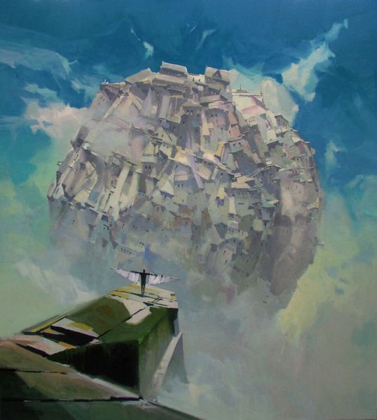 artworks surrealist castle in the sky home decor handcrafts /hd print oil painting on canvas wall art canvas pictures 210122
artworks surrealist castle in the sky home decor handcrafts /hd print oil painting on canvas wall art canvas pictures 210122
