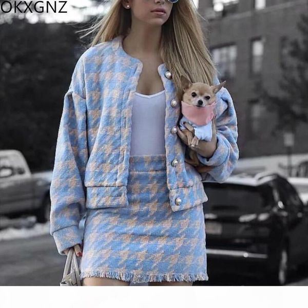 2018 women vintage skirt sets winter ladies woolen tweed jacket+ short skirt suits elegant two pieces sets y200110, White
2018 women vintage skirt sets winter ladies woolen tweed jacket+ short skirt suits elegant two pieces sets y200110, White
