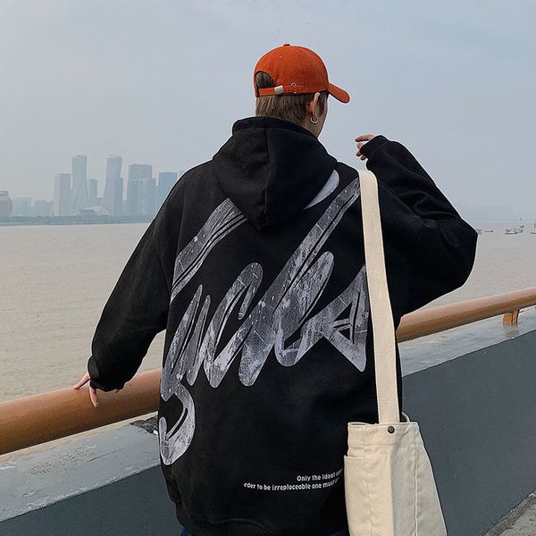 privathinker men's hooded thicken warm hoodie 2020 winter new fleece sweatshirts pullover korean streetwear print warm c0127, Black
privathinker men's hooded thicken warm hoodie 2020 winter new fleece sweatshirts pullover korean streetwear print warm c0127, Black