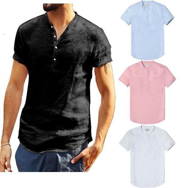 2019 men's causal pullover linen short sleeve o neck summer solid shirts casual loose soft, White;black
2019 men's causal pullover linen short sleeve o neck summer solid shirts casual loose soft, White;black