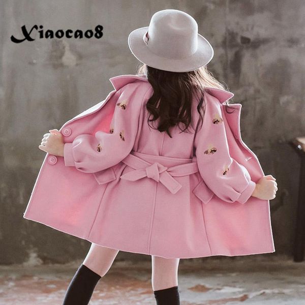 autumn children's clothing coat girls winter woollen jackets kids warm outerwear fashion toddler baby girls princess jackets 201125, Blue;gray
autumn children's clothing coat girls winter woollen jackets kids warm outerwear fashion toddler baby girls princess jackets 201125, Blue;gray