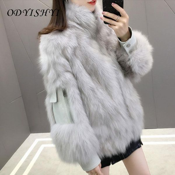women's fur & faux coats winter women parka 2021 fashion ladies furry short fourrure femme plus size loose warm jacket female dh472, Black
women's fur & faux coats winter women parka 2021 fashion ladies furry short fourrure femme plus size loose warm jacket female dh472, Black