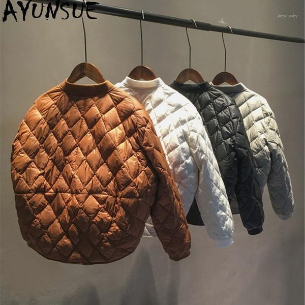 ayusnue ultra light down jacket women clothes fall winter korean white down coat female puffer jacket women's jackets kj1, Black
ayusnue ultra light down jacket women clothes fall winter korean white down coat female puffer jacket women's jackets kj1, Black