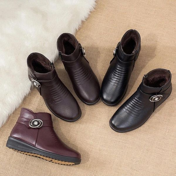 boots 2020 news retro boot female non-slip women's casual shoes large size women's ankle boots zapatos de mujer #sy3r, Black
boots 2020 news retro boot female non-slip women's casual shoes large size women's ankle boots zapatos de mujer #sy3r, Black