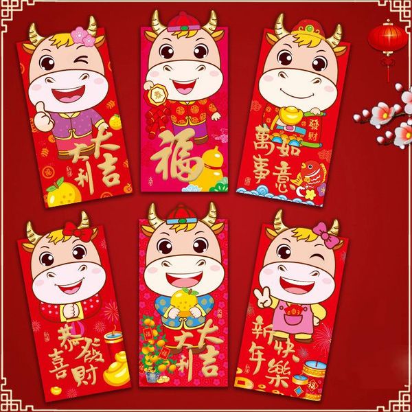 greeting cards 2021 chinese three-dimensional red envelopes year lucky money packet ox paper sack for spring festival
greeting cards 2021 chinese three-dimensional red envelopes year lucky money packet ox paper sack for spring festival