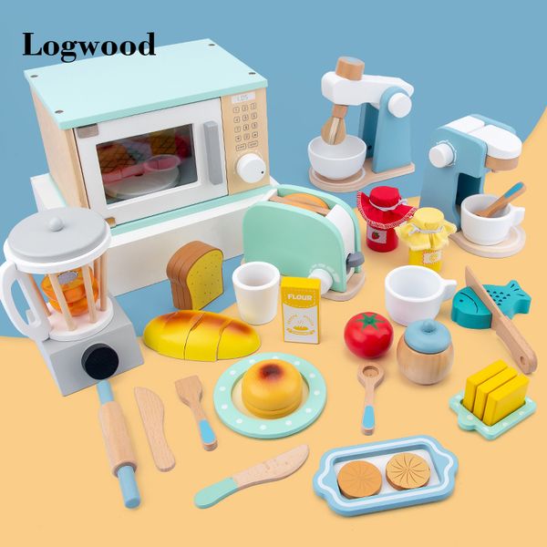 wooden kid's simulation real life kitchen toy set game early education toy bread machine coffee maker mixer baby educational toy lj2010
wooden kid's simulation real life kitchen toy set game early education toy bread machine coffee maker mixer baby educational toy lj2010